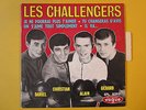 rare EP Les Challengers reprise 1 titre des beatles Vogue 8292 super condition