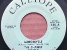 GARAGE, THE CHARLES, MOTORCYCLE. ON CALLIOPE #138