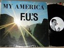 F.U.'s My America LP Original '83 XClaim + INSERT hardcore punk HEAR kbd
