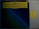 Brahms Symphony No.3 Tragic Overture Berlin Philharmonic von Karajan 427 496-1 F