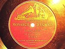 ENRICO CARUSO LA DONNA E MOBILE MONARCH RECORD 81026 SERIES B995 ONE SIDE 78 RPM