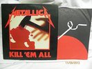 METALLICA KILL 'EM ALL MEGAFORCE LABEL Vinyl Record Album LP NEAR MINT