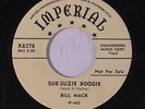 BILL MACK: Sue-suzie Boogie / She's Found Somebody New 45 (dj) rare Rockabilly
