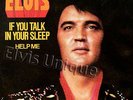 Elvis Presley - Help Me/If You Talk In Your Sleep Original Record And Cover