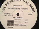HALL & OATES - SANTANA Canada RADIO PROMO Live From Central Park TELEMEDIA LP