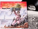 DEATHROW -Raging Steel LP 1987 , NOISE REC. , NEAR MINT sodom kreator artillery
