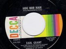 EARL GRANT Hide Nor hair KILLER NORTHERN SOUL 100mph DANCER