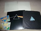 PINK FLOYD, THE DARK SIDE OF THE MOON ALBUM,SOLID BLUE TRIANGLE,A-2,B-2. 99P STA