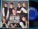 EX UK DECCA EP - BILLY FURY - BILLY FURY & THE GAMBLERS