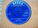 EX+ UK DECCA 45 DEMO - BILLY FURY - WHEN WILL YOU SAY I LOVE YOU