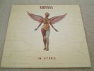 NIRVANA in utero 1993 GEFFEN LABEL ORIGINAL VINYL LP N/MINT
