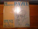 Maurice Ravel-Sonate Pour Violon et Piano/Jeanne Gautier-Yvonne Lefebure