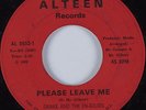 Northern Soul 45 DRAKE & EN-SOLIDS Please Leave Me ALTEEN HEAR
