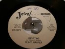 Ola V Harper Resisting I Wanna Weep Funk Northern Soul 45 Jewel 797 Demo