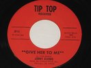 RARE 100% 1965 ORIGINAL NORTHERN SOUL 45 JIMMY BURNS GIVE HER TO ME MINT MINUS