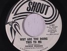 rare Northern Soul 45 GEORGE FREEMAN on SHOUT Hear