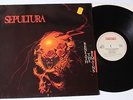 SEPULTURA -Beneath the Remains LP 1989 , ORIG. ROADRUNNER  sadus massacre