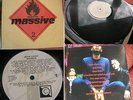 MASSIVE ATTACK-BLUE LINE Greek LP rare 1990 NEAR MINT INSERT