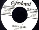 Ramblers Federal 12286 VG+ Doowop DJ 45 the Heaven & Earth b/w Don't You Know