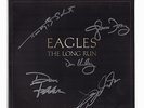 THE EAGLES - THE LONG RUN - SIGNED BY BAND VINYL LP SLEEVE ONLY ORIGINAL