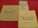 Bach - Matthew Passion - Richter - 1st 1958 DGG ARCHIV STEREO SAPM 198 009/12 EX