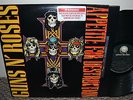GUNS N ROSES APPETITE FOR DESTRUCTION RECORD LP INCLUDING LYRIC INSERT AXL ROSE