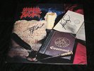 Morbid Angel LP Covenant White with Black Splatter one of 300 Signed