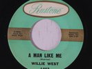 WILLIE WEST: A Man Like Me / Did You Have Fun 45 rare Soul