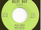 DEAN CARTER 45  Rebel Woman / Jailhouse Rock  (scarce garage rocker) - NM