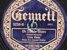 78-PRE-WAR BLUES-EDNA HICKS on GENNETT-TIN ROOF BLUES/OH DADDY BLUES
