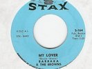 RARE US STAX S-164 BARBARA & THE BROWNS I DONT WANT TROUBLE / MY LOVER HEAR