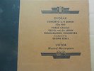 Dvorak Cello Concerto Casals Szell Czech  Philharmonic Victor set M-458