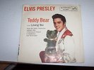 ELVIS PRESLEY ORIGINAL 1ST PRESSING RECORD & SLEEVE. TEDDY BEAR & LOVING YOU