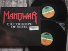 MANOWAR - THE TRIUMPH OF STEEL - 2LP GER 1992 - ORIG  GATEFOLD - MINT