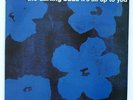ANDY WARHOL ART COVER BLUE FLOWERS LP VINYL RECORD ORIGINAL PRESSING VERY RARE