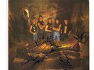 IRON MAIDEN POWERSLAVE SIGNED BY BAND VINYL LP (INNER SLEEVE ONLY) 100% ORIGINAL