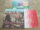 BEATLES - SGT. PEPPER LP UK 1st Press MONO + Cut Out & Red Inner -1 -1 LOVELY