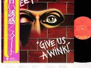 SWEET give us a wink JAPAN orig LP w/OBI inc 