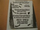RARE  HIP HOP HALF FLIER ECSTASY GARAGE.GRAND MASTER FLASH,CHIEF ROCKER BUSY BEE