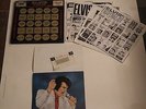 ELVIS PRESLEY LP BOX SET WITH POSTER & CLOTHING SWATCH - WORLDWIDE GOLD AWARD