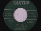 rare Rockabilly 45 JOHNNY WATSON let's rock CACTUS Listen