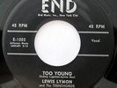 LEWIS LYMON & TEENCHORDS   Too Young/Your Last Chance   NYC GROUP DOO-WOP ROCKER