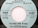 QUARTER NOTES   Record Hop Blues/Suki-Yaki-Rocki  R&B TITTYSHAKERS on Wizz  HEAR