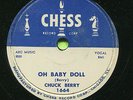 CHUCK BERRY (Oh Baby Doll / Lajunda)  ROCK  78  RPM  RECORD