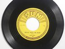 Original BILLY RILEY 45 SUN 245 TROUBLE BOUND/ROCK WITH ME BABY - ROCKABILLY VG