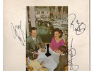 LED ZEPPELIN - PRESENCE - SIGNED BY BAND VINYL LP SLEEVE ONLY - ORIGINAL