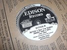 GOLDEN GATE ORCHESTRA EDISON DIAMOND DISC 80 RPM RECORD 51725 ,ALINDA