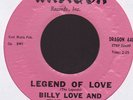 Billy Love and the Lovers Doo-Wop 45 on Dragon #4403