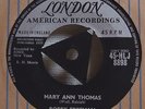 Bobby Freeman - Mary Ann Thomas - Rare 1958 Vinyl 7