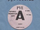 JIMMY NICOL DEMO *HUSKY/ DON'T COME BACK* 1964 PYE